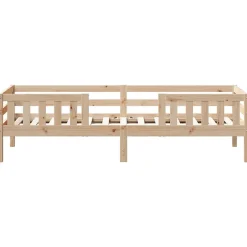 Cadre de lit sans matelas 90x190 cm bois de pin massif><noscript><img width=