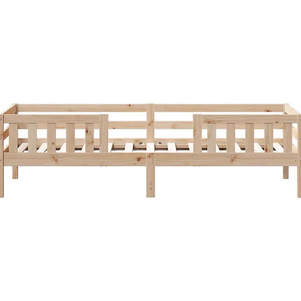 Cadre de lit sans matelas 90x190 cm bois de pin massif>Vidaxl Best