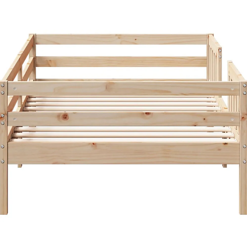 Cadre de lit sans matelas 90x190 cm bois de pin massif>Vidaxl Best