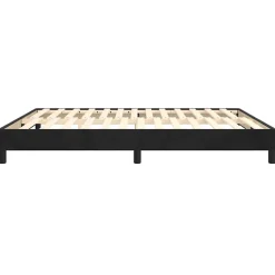 Vidaxl Cadre de lit sans matelas noir 180x200 cm velours* Sommier