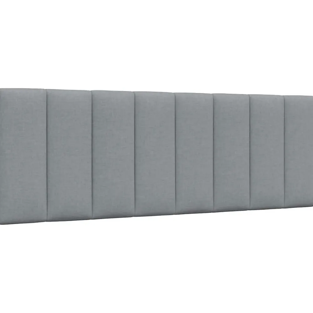 Cadre de lit sans matelas Hanko gris clair 120x200 cm tissu>Vidaxl Clearance