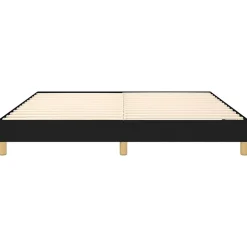 Vidaxl Cadre de lit sans matelas noir 180x200 cm tissu* Sommier
