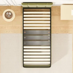 Teeno Cadre lattes 90x190 cm, 1x15 Lattes Peuplier Naturel* Sommier