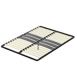 Teeno Cadre lattes 160x200 cm, 2x15 Lattes Peuplier Naturel* Sommier