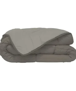 CALGARY Couette chaude Microfibre 400g/m² Taupe & Lin 140x200cm>Toison d'Or Sale