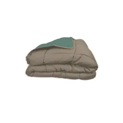 Toison d'Or CALGARY Couette chaude Microfibre 400g/m² Galet & Lac 240x260cm* Couette
