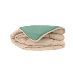 Toison d'Or CALGARY Couette chaude Microfibre 400g/m² Galet & Lac 240x260cm* Couette