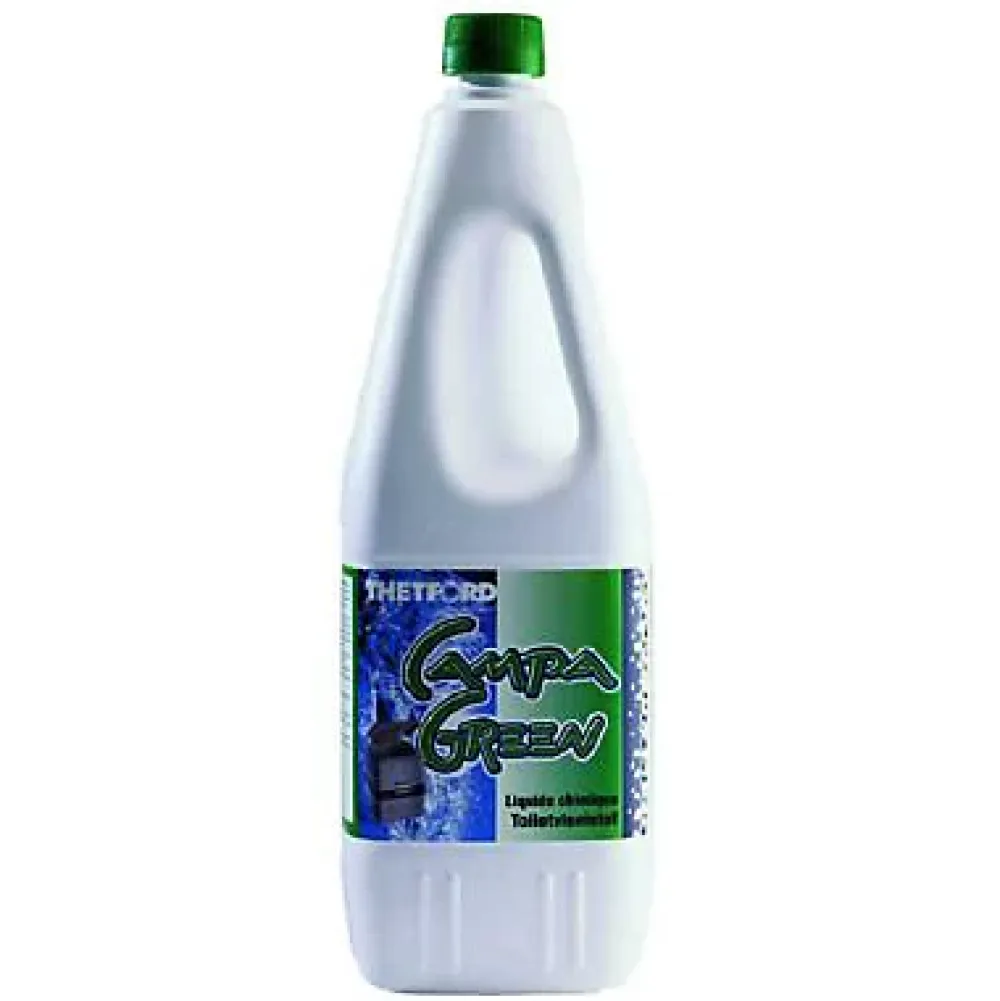 Campa Green additif sanitaire à action Thetford 2L* Nettoyant Pour Wc