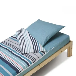 Bleu Calin Caradou Parure de lit Enfant 90x190cm Avec Couette Imprimé Ritmo* Parure De Lit