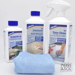 Lithofin Care Kit LE - Kit d'entretien pour granit - - Kit* Nettoyant Et Entretien Pour Sol
