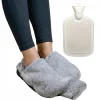 Chauffe pieds bouillotte douce 3 litres, déhoussable et antidérapant ->Vivezen Online