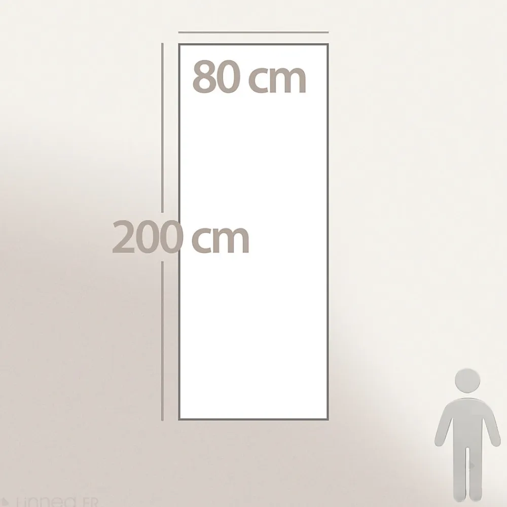 Chemin de lit coton lavé 80x200 cm HONO DÉCO vert kaki>Linnea New
