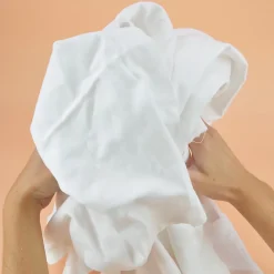 Le Plus De L'Entretien chiffon blanc - carton de 10kg quelques coutures* Chiffon