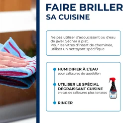 Chiffon microfibre spéciale vitrocéramique et induction><noscript><img width=