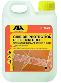 Cire de protection à effet naturel MATT - Le Bidon de 1 Litre>Fila Best