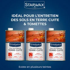 Cire nourrissante tomettes et terres cuites rouge 1L><noscript><img width=