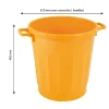 Gilac Conteneur alimentaire rond HACCP 50 L - jaune* Seau, Bassine, Récipient De Ménage