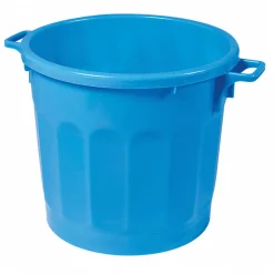 Conteneur alimentaire rond HACCP 75 L - bleu>Gilac Clearance