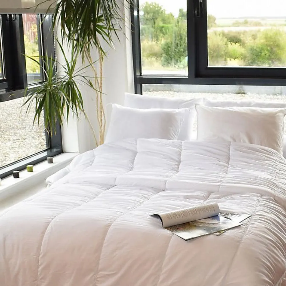 Couette anti transpirante 200 gr/m² 200 x 200 cm pour lit 120 x 190 cm>Bleu Calin Online