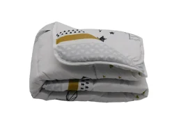 Couette Bébé Imprimée Sapin futé - 80x120 - 16084-3>Mortreux New