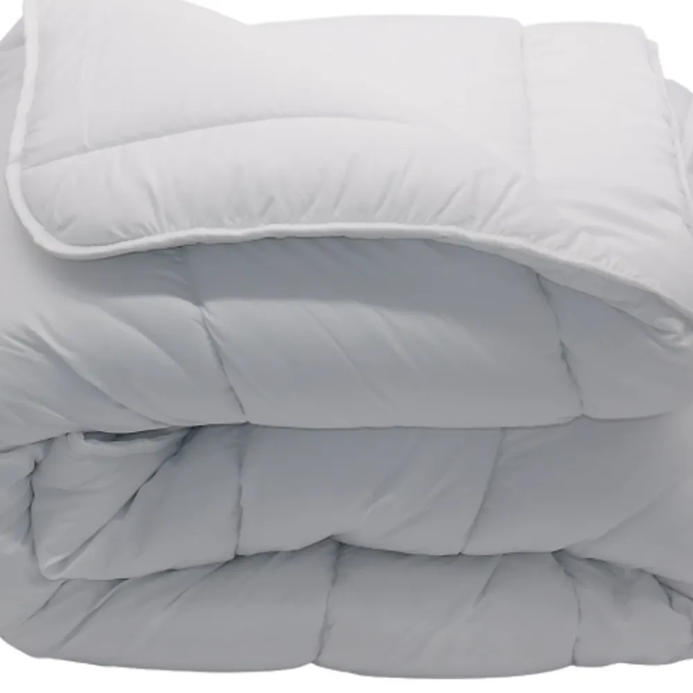 Mortreux Couette chaude Microfibre Blanche - 1 ou 2 personnes 200 x 200 - 17131* Couette