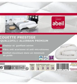 Abeil Couette chaude 140x200 cm Prestige Quallofil Allerban 350g/m2* Couette
