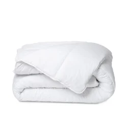 Couette Chaude 240x260cm COTON BIO>Bleu Calin Clearance