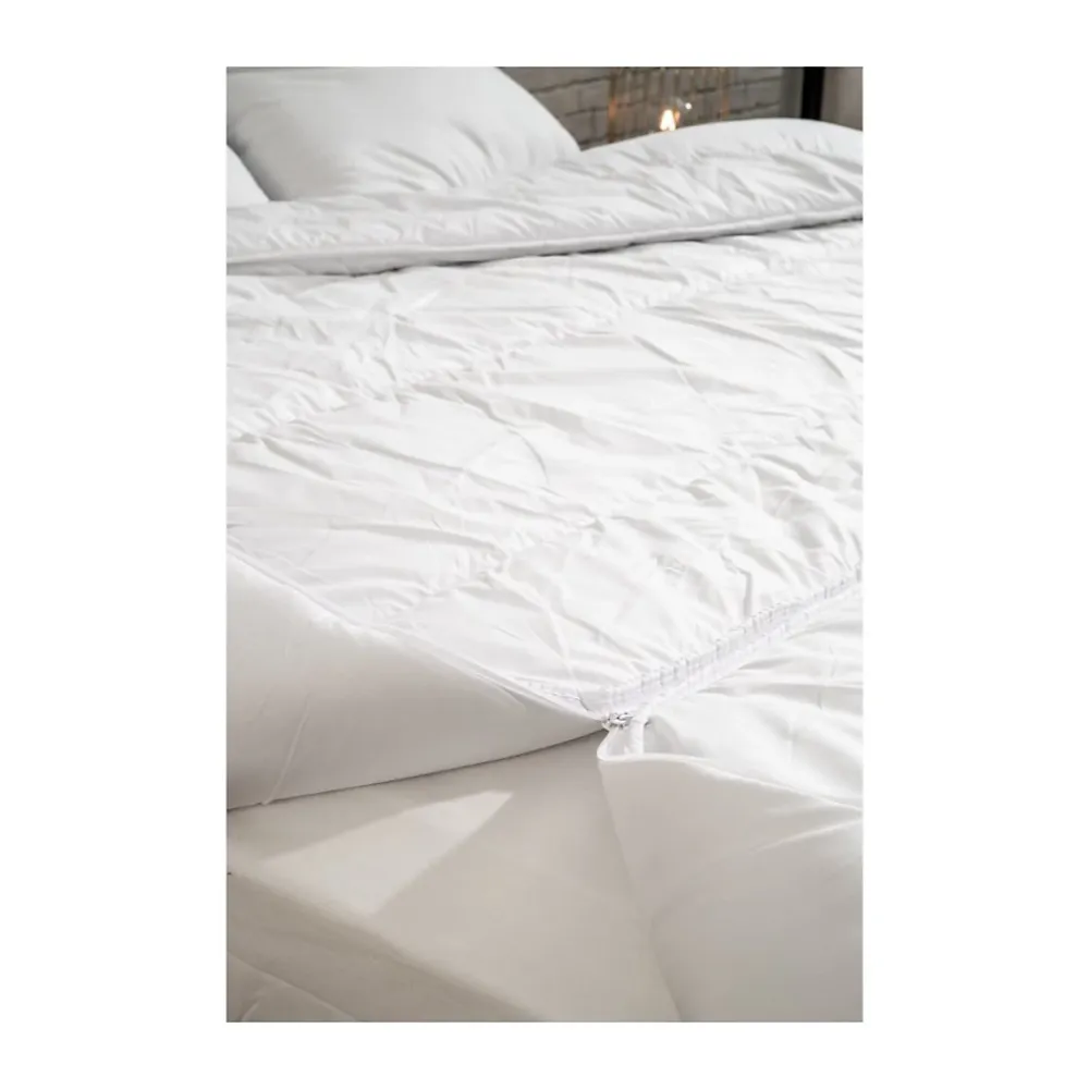 Bleu Calin Couette Chaude 240x260cm LA SEGMENTABLE* Couette
