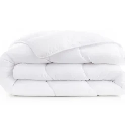 Couette de lit premium tempérée 350g blanc Aerelle soft flex Dimension - 200x200>Abeil Hot