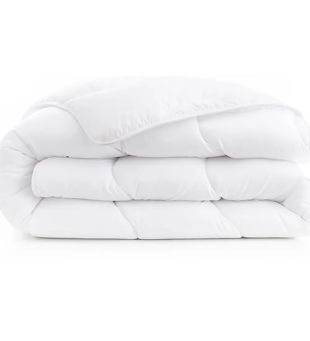 Couette de lit premium tempérée 350g blanc Aerelle soft flex Dimension - 200x200>Abeil Hot