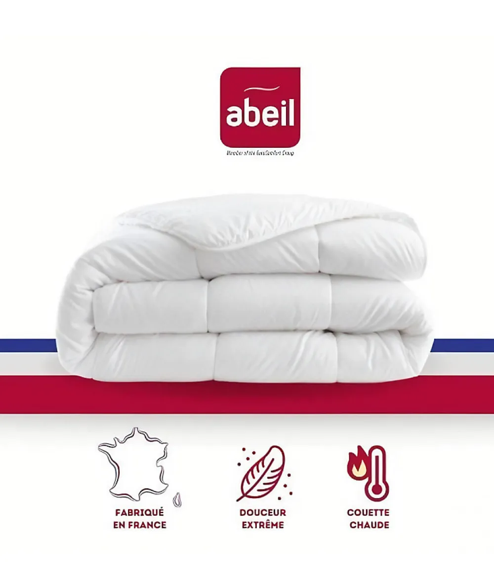 Abeil Couette Douceur Auvergnate - 200 x 200 cm - Chaude - 2 personnes -* Couette