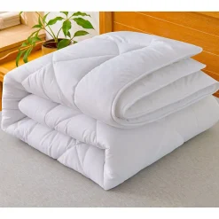 Couette en microfibre 200X200cm Blanche HG22067WD><noscript><img width=