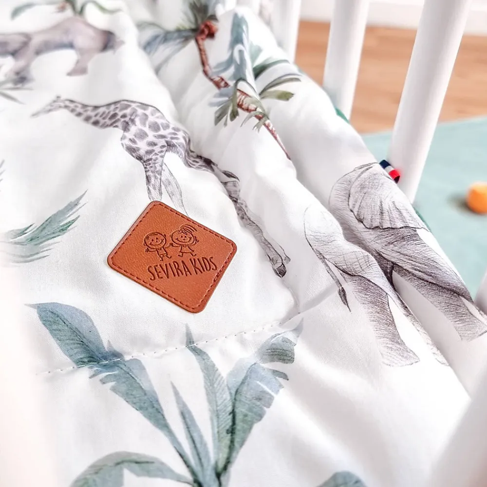 Couette et oreiller enfant prêt à dormir Safari>Sevira Kids Clearance