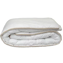 Couette "Fjord Grand Hotel" Légère Jumelable Satin de coton rayé - 240 x 280 cm pour lit 180 x 200 à 200 x 200 King size>Lestra Online