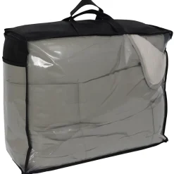Linnea Couette hiver 260x240 cm COCOON BICOLORE Taupe/Lin garnissage fibre polyester 400g/m2* Couette