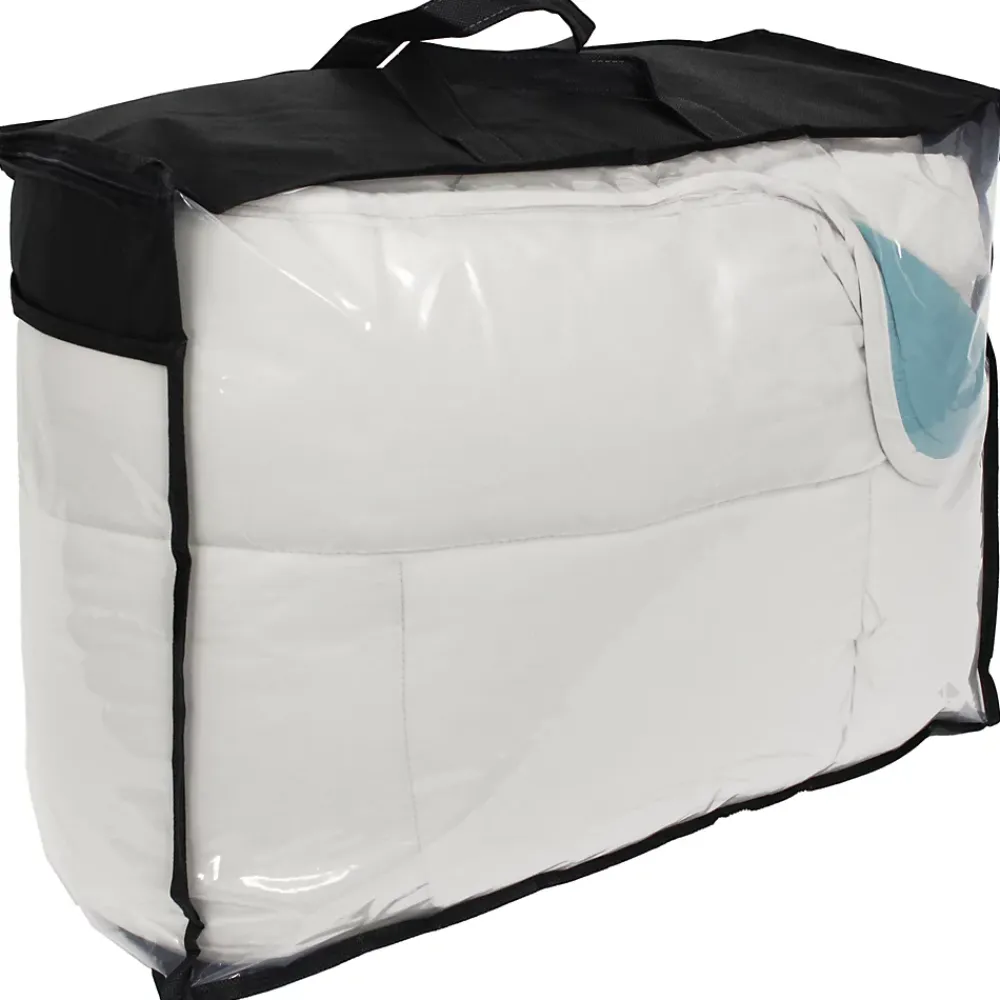 Linnea Couette hiver 260x240 cm COCOON BICOLORE Lac/Galet garnissage fibre polyester 400g/m2* Couette