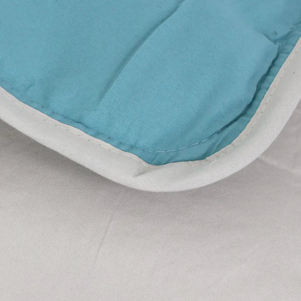 Linnea Couette hiver 200x200 cm COCOON BICOLORE Lac/Galet garnissage fibre polyester 400g/m2* Couette