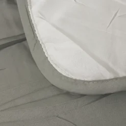 Linnea Couette hiver 140x200 cm COCOON BICOLORE Taupe/Lin garnissage fibre polyester 400g/m2* Couette
