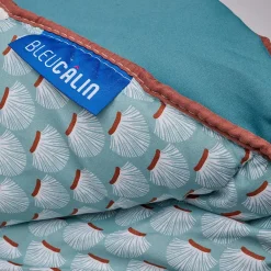 Bleu Calin Couette Imprimée Chaude 140x200cm DOUCEUR* Couette