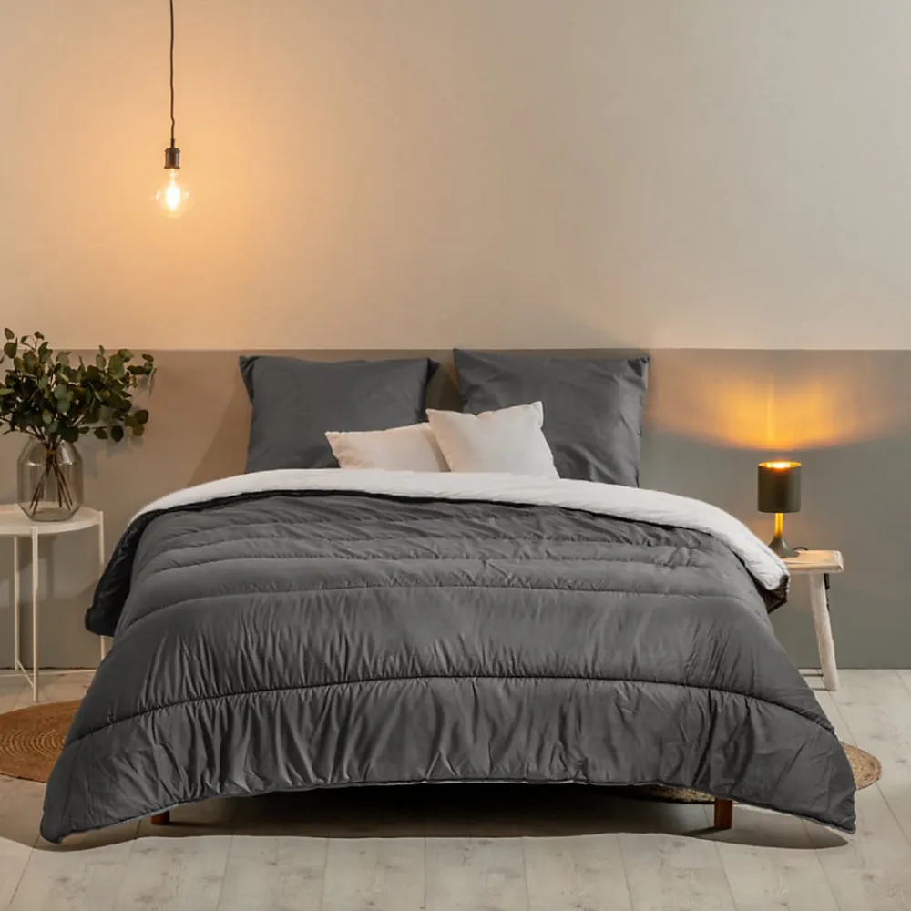 Couette Imprimée Chaude 220x240cm LA CHALEUREUSE>Bleu Calin