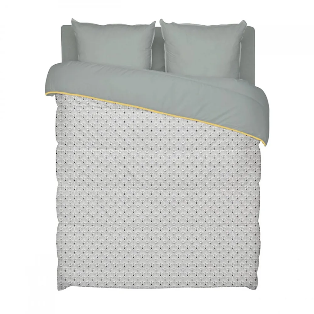 Bleu Calin Couette Imprimée Chaude 220x240cm GRAPHIQUE* Couette