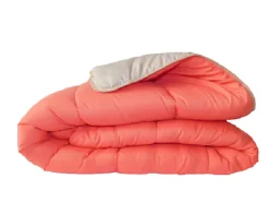 Couette Légère Corail/sable - 1 Personne 140 x 200 - 13154>Mortreux Clearance