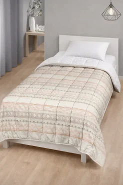 Mortreux Couette légère nat géo / non tissé - 1 personne 140 x 200 - 14018-7* Couette