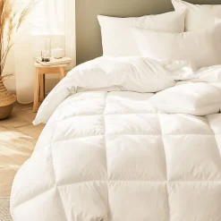 Couette naturelle - Tempérée - 30% duvet 300 g/m² 240x220 cm NEVADA>Sensei Maison New