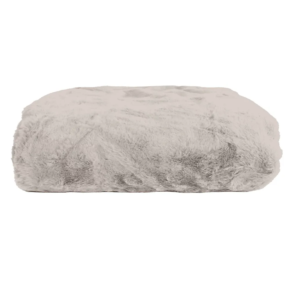 Sacasa Couette Plaid gris en Polyester 130x170 cm - Collection MINNOR -* Boutis, Couvre-Lit, Édredon