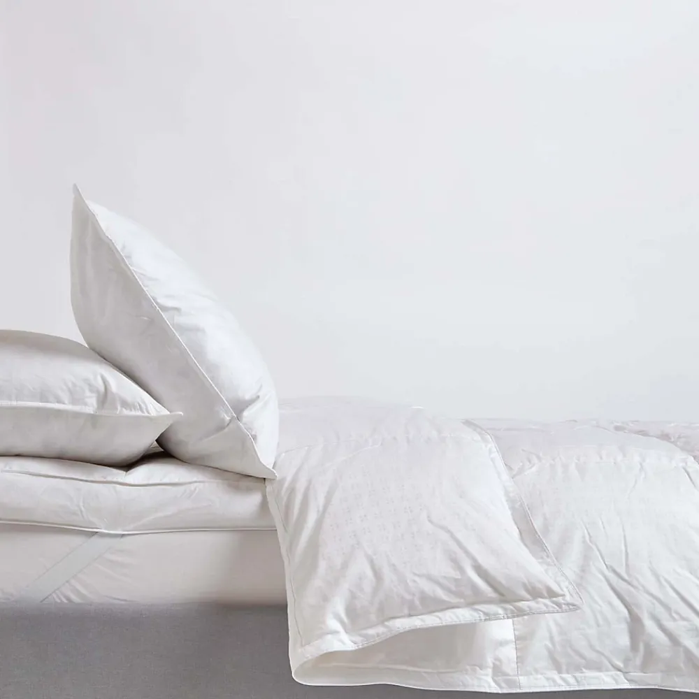 Homescapes Couette Premium tempérée printemps/été en duvet d'oie 9 Tog - 135 x 200 cm -* Couette