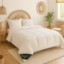 Mortreux Couette Prestige Coton Percale - 1 Ou 2 Personnes 200 x 200 - 20124* Couette