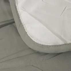 Couette été 260x240 cm COCOON BICOLORE Taupe/Lin garnissage fibre polyester 200g/m2><noscript><img width=