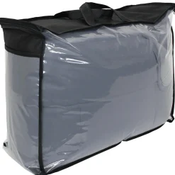 Couette été 240x220 cm COCOON BICOLORE Acier/Argent garnissage fibre polyester 200g/m2><noscript><img width=