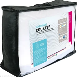 Couette été 280x240 cm HARMONIE garnissage fibre polyester 150g/m2><noscript><img width=